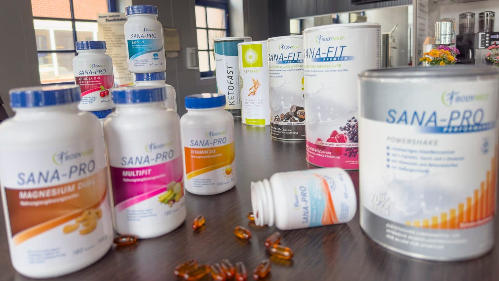 Supplements für die Ernährungsberatung im Studio